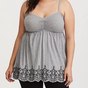 Torrid baby doll tank top